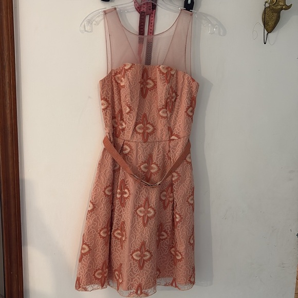 Anthropologie Eva Franco Orange Dress - Picture 2 of 7